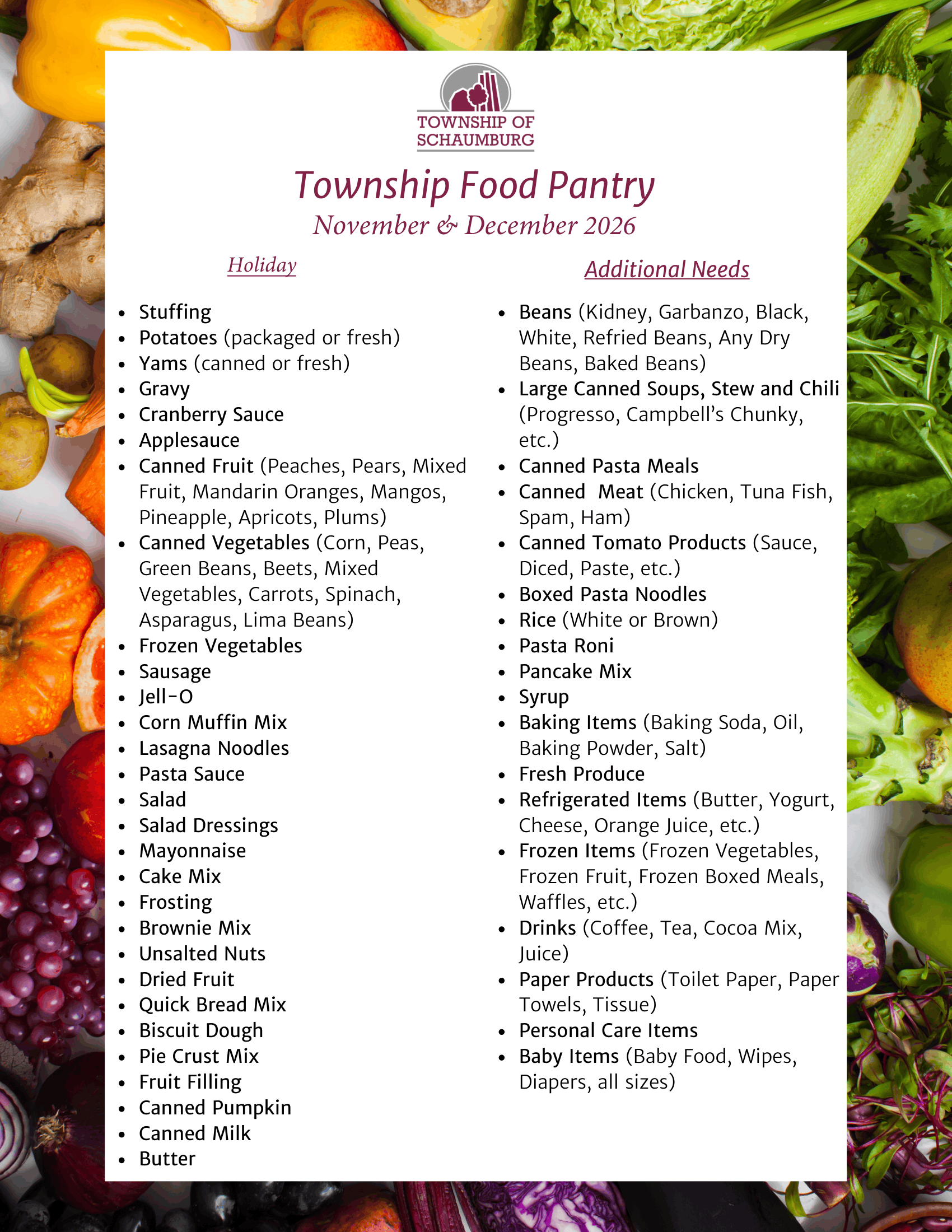 Township Food Pantry-1